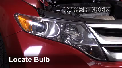 2016 Toyota Venza LE 2.7L 4 Cyl. Lights Headlight (replace bulb)