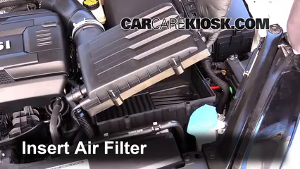 Cabin Air Filter Replacement: 2016 Volkswagen GTI S 2.0L 4 Cyl. Turbo  Hatchback (4 Door)
