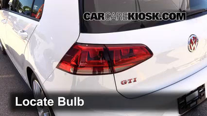 2016 Volkswagen GTI S 2.0L 4 Cyl. Turbo Hatchback (4 Door) Lights Reverse Light (replace bulb)