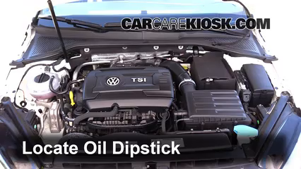 2016 Volkswagen GTI S 2.0L 4 Cyl. Turbo Hatchback (4 Door) Oil Check Oil Level