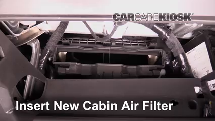 Cambio De Filtro De Aire Interior Chevrolet Camaro 2016 2019