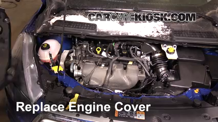 escape ford coolant 0l flush antifreeze put replace reservoir remove