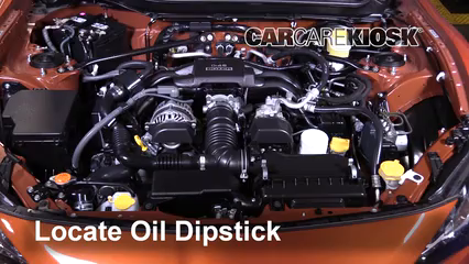 Check Oil Level 2017 2019 Toyota 86 2017 Toyota 86 2 0l 4 Cyl