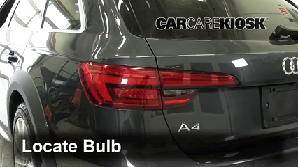2017 Audi A4 allroad Premium Plus 2.0L 4 Cyl. Turbo Éclairage Feux de position arrière (remplacer ampoule)