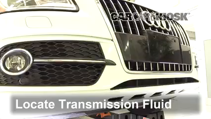 2017 Audi Q5 Premium Plus 3.0L V6 Supercharged Transmission Fluid