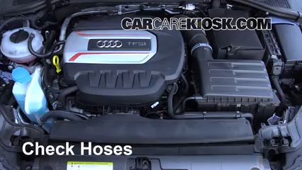 Oil & Filter Change 2017 Audi S3 Premium Plus 2.0L 4 Cyl. Turbo