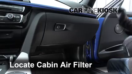 2017 BMW 340i xDrive 3.0L 6 Cyl. Turbo Filtro de aire (interior)