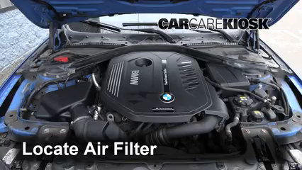 2017 BMW 340i xDrive 3.0L 6 Cyl. Turbo Filtro de aire (motor)