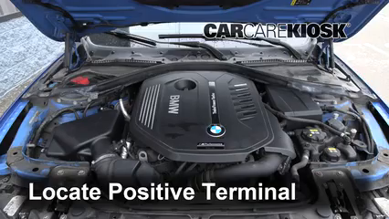 2017 BMW 340i xDrive 3.0L 6 Cyl. Turbo Battery Jumpstart