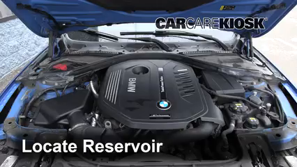 2017 BMW 340i xDrive 3.0L 6 Cyl. Turbo Liquide essuie-glace Vérifier le niveau de liquide
