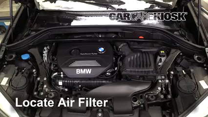 2017 BMW X1 sDrive28i 2.0L 4 Cyl. Turbo Filtro de aire (motor) Control