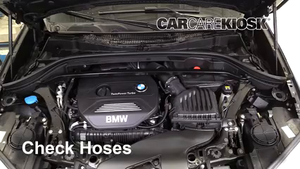2017 BMW X1 sDrive28i 2.0L 4 Cyl. Turbo Mangueras Revisar mangueras