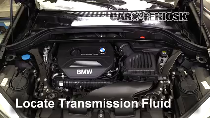 2017 BMW X1 sDrive28i 2.0L 4 Cyl. Turbo Transmission Fluid Check Fluid Level