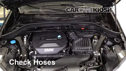 How to Check Brake Fluid Level: 2017 BMW X1 sDrive28i 2.0L 4 Cyl. Turbo