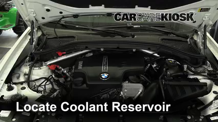 How to Add Coolant: 2017 BMW X4 xDrive28i 2.0L 4 Cyl. Turbo
