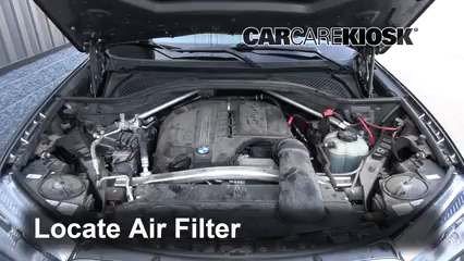 2017 BMW X5 sDrive35i 3.0L 6 Cyl. Turbo Filtro de aire (motor)
