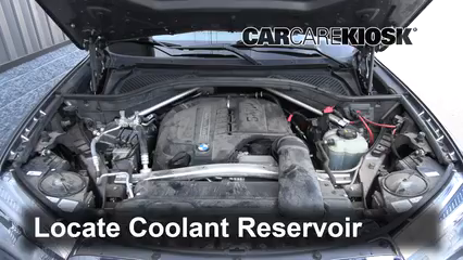 How to Add Coolant: 2017 BMW X5 sDrive35i 3.0L 6 Cyl. Turbo