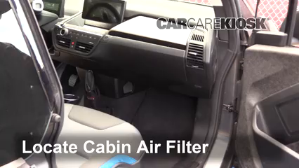 2017 BMW i3 Range Extender 0.6L 2 Cyl. Filtro de aire (interior)