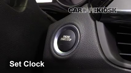 2017 Buick Envision Essence 2.5L 4 Cyl. FlexFuel Clock