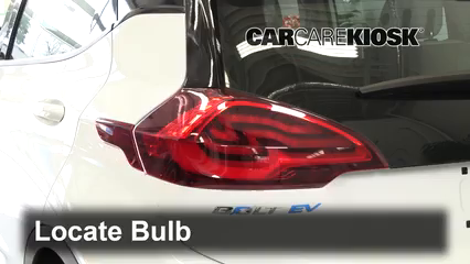 2017 Chevrolet Bolt EV LT Electric Éclairage Feux de position arrière (remplacer ampoule)