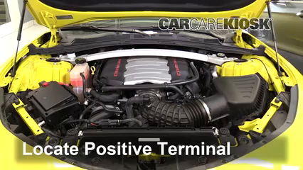 2017 Chevrolet Camaro SS 6.2L V8 Convertible Battery Jumpstart