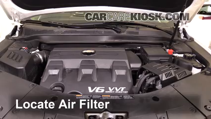2017 Chevrolet Equinox Premier 3.6L V6 Filtro de aire (motor)