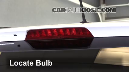 2017 Chevrolet Equinox Premier 3.6L V6 Luces Luz de freno central (reemplazar foco)