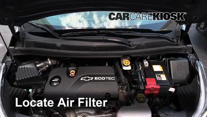 2017 Chevrolet Spark LS 1.4L 4 Cyl. Filtro de aire (motor)