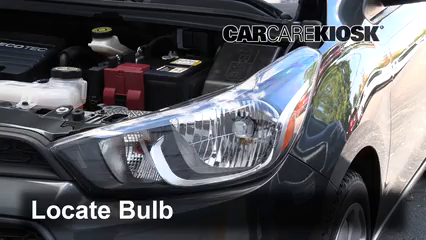 2017 Chevrolet Spark LS 1.4L 4 Cyl. Lights Parking Light (replace bulb)