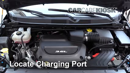 2017 Chrysler Pacifica Touring 3.6L V6 Climatisation Ajouter du réfrigérant