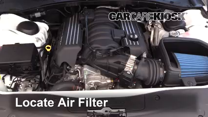 2017 Dodge Charger SRT 392 6.4L V8 Filtro de aire (motor)