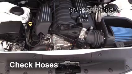 2017 Dodge Charger SRT 392 6.4L V8 Durites Vérifier les durites