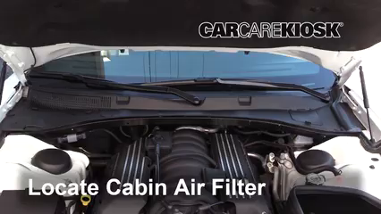 Cabin Air Filter Replacement: 2017 Dodge Charger SRT 392 6.4L V8