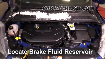 2017 Ford Escape SE 2.0L 4 Cyl. Turbo Brake Fluid Check Fluid Level