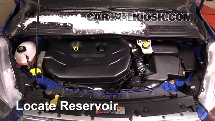 2017 Ford Escape SE 2.0L 4 Cyl. Turbo Windshield Washer Fluid Add Fluid