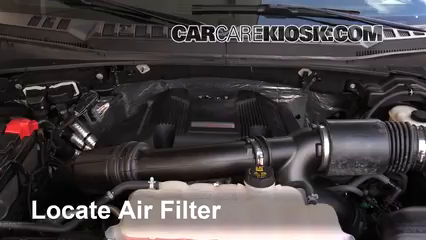 2017 Ford F-150 Raptor 3.5L V6 Turbo Crew Cab Pickup Air Filter (Engine)