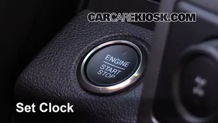 2017 Ford F-150 Raptor 3.5L V6 Turbo Crew Cab Pickup Clock
