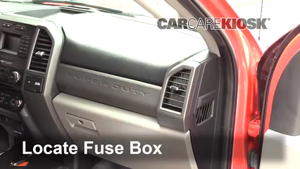 2017 Ford F-250 Super Duty XL 6.7L V8 Turbo Diesel Standard Cab Pickup Fuse (Interior)
