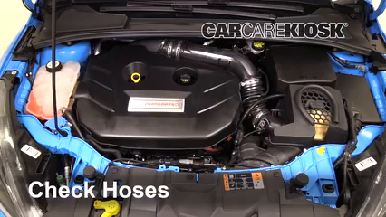 2017 Ford Focus RS 2.3L 4 Cyl. Turbo Hoses