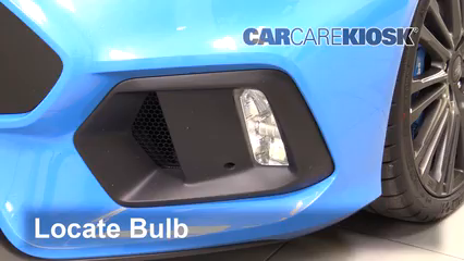 2017 Ford Focus RS 2.3L 4 Cyl. Turbo Éclairage Feu antibrouillard (remplacer l'ampoule)