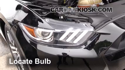 2017 Ford Mustang GT 5.0L V8 Éclairage Feu de jour (remplacer l'ampoule)