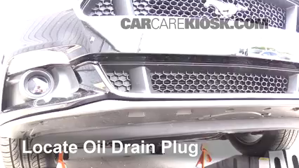2017 Ford Mustang GT 5.0L V8 Huile Changer l'huile et le filtre à huile