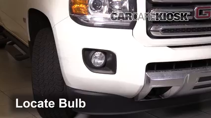 2017 GMC Canyon SLE 2.8L 4 Cyl. Turbo Diesel Crew Cab Pickup Éclairage Feu antibrouillard (remplacer l'ampoule)