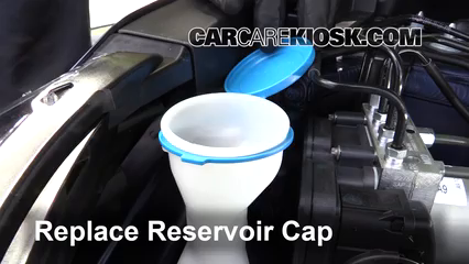 How to refill the windscreen washer fluid in the Honda CR-V on Vimeo