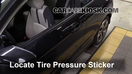 2017 Honda Civic LX 1.5L 4 Cyl. Turbo Coupe Tires & Wheels Check Tire Pressure