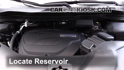 2017 Honda Ridgeline RTL 3.5L V6 Líquido limpiaparabrisas