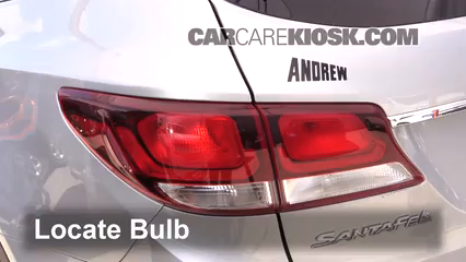 Brake Light Replacement: 2017 Hyundai Santa Fe SE 3.3L V6