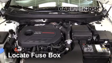 2017 Hyundai Sonata Sport 2.0T 2.0L 4 Cyl. Turbo Fusible (moteur) Remplacement