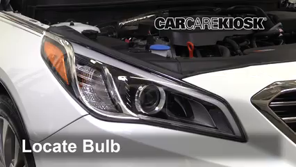 2017 Hyundai Sonata Sport 2.0T 2.0L 4 Cyl. Turbo Lights Parking Light (replace bulb)
