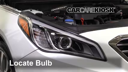 2017 Hyundai Sonata Sport 2.0T 2.0L 4 Cyl. Turbo Lights Turn Signal - Front (replace bulb)